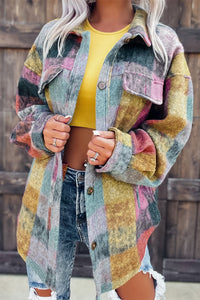 Multicolor shacket