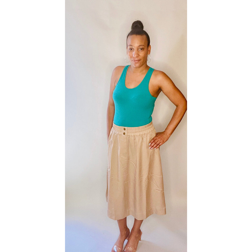 Khaki Life Skirt